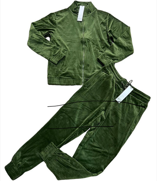 Twisted Velour Track Suit.